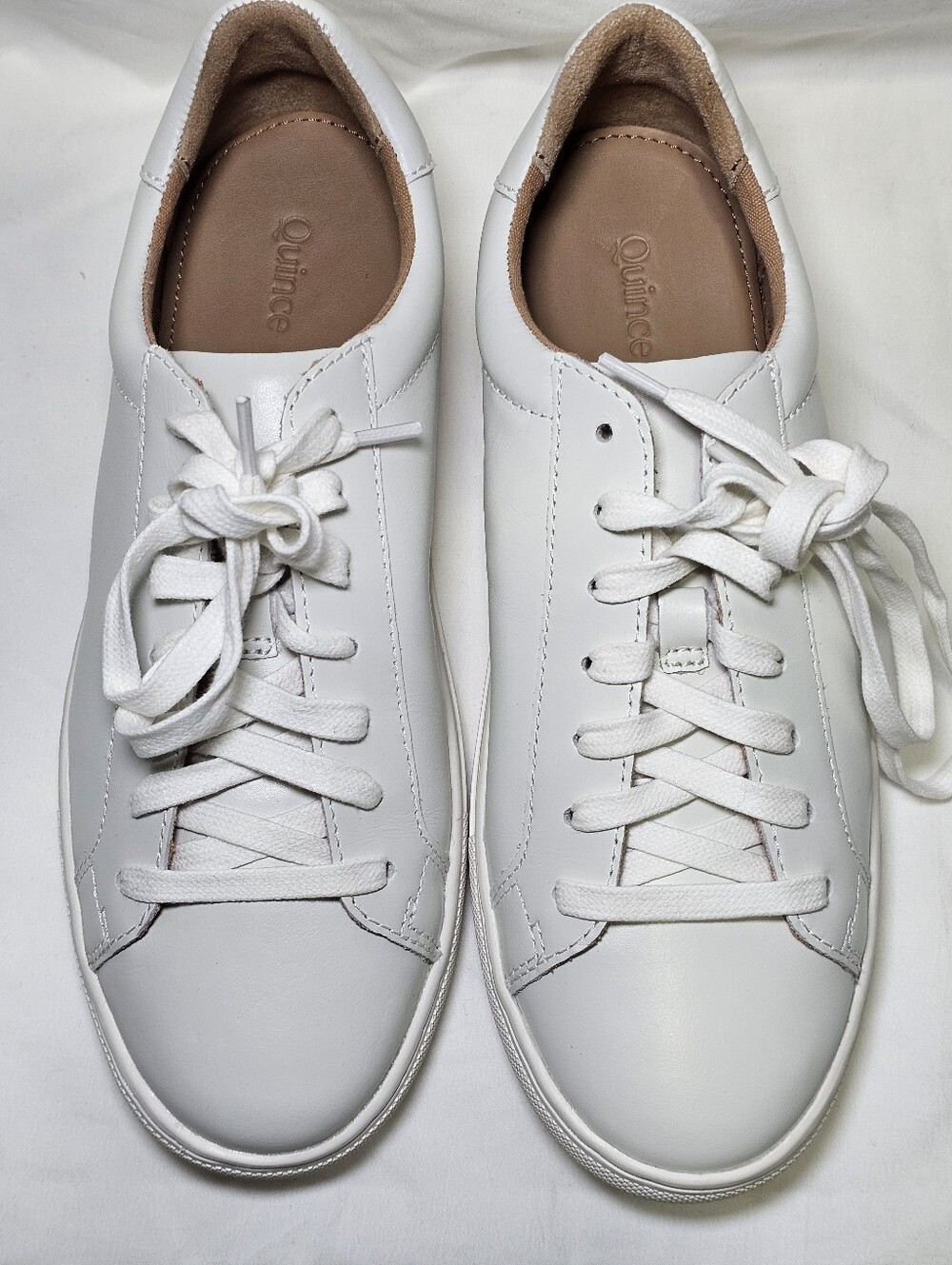 NIB Quince 100% Leather Everyday Sneaker, 7.5 Women